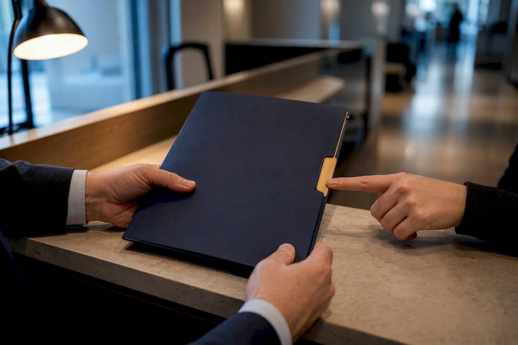 Certification review in an immigration office